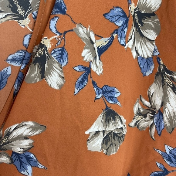 Audrey 3+1 Cardigan Kimono Duster Sheer Floral Print Boho Size Large - Picture 4 of 6